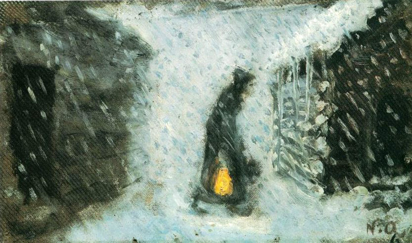 hag with lantern
